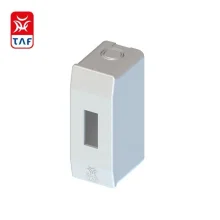 Quadro Distribuicao Plastico 1 Disjuntor Branco Taf