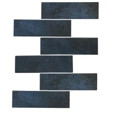 Revestimento Element Azul 25x7,5 Para Fachada Ceral