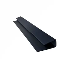 Roda Forro Pvc 6M Preto Fortplast