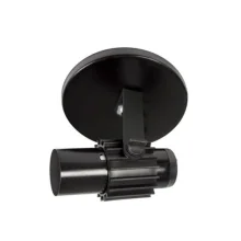 Spot Aluminio Aletado 1x E27 Preto  Opl