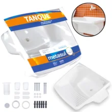 Tanque de Pvc Branco 24L Metasul