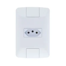 Tomada Elétrica Aria 10A 250V Branco Tramontina