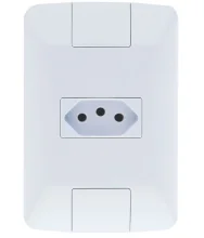 Tomada Elétrica Aria 20A 250V Branco Tramontina