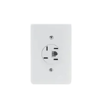 Tomada Telefone C/ Rj11 Branca Ilumi