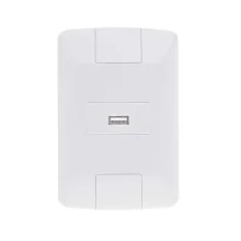 Tomada USB 1,5 A Bivolt Aria Branco Tramontina