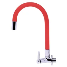 Torneira Flexível de Parede Vermelha C60 Liege