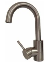 Torneira Monocomando Baixa Inox Escovada Supermetais