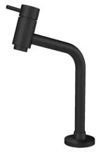 Torneira Pia Bancada Bica Alta Cor Black 1030 Real/Delta