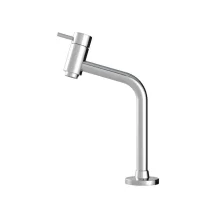 Torneira Pia Bancada Bica Baixa Metal 1/4 de Volta Real/Delta