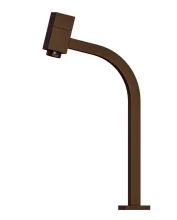 Torneira Quadrada Bancada ¼ Volta Corten Real/Delta