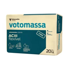 Argamassa Ac3 Flexível Cinza 20kg Votorantim