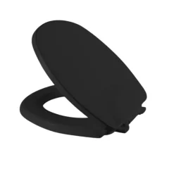 Assento Sanitário Almofadado Preto Alamo Tas/K Eb-95 Astra