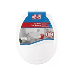 Assento Sanitário Envolvente Ideale Branco Herc