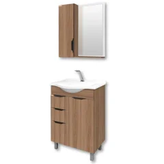 Balcao Crystal 60cm Nogal Fabribam