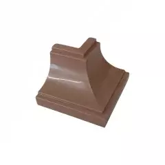 Canto Externo para Forro Pvc Meia Cana Imbuia