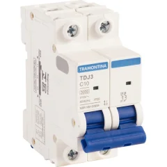 Disjuntor Din 2x10a Tramontina