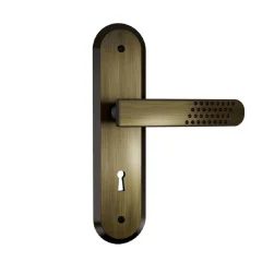 Fechadura Interna 1810/21 Espelho Antique E-Coat Stam