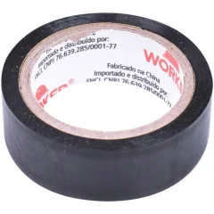 Fita Isolante de PVC Antichamas 013mm 19mmx10m Worker