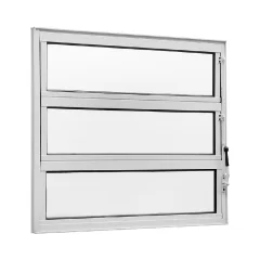 Janela Alumínio 1114 60x60 Basculante Vidro Miniboreal Reli