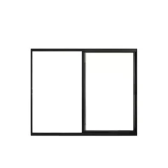 Janela Alumínio 5201 2 Folhas 1.00x1.00 Preta Reli