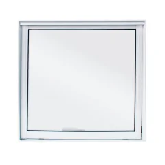 Janela Alumínio Maxin Ar Fit Vidro Mini boreal Branco 60x60 Reli