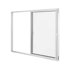 Janela de Alumínio 2 Folhas 100x120 Branca Reli