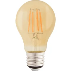 Lâmpada LED de Filamento A60 4 W 2200 K luz Amarela em Vidro Ambar Tramontina