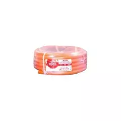 Mangueira Corrugada 1Mm 25mt Laranja Krona