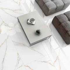 Piso Cerâmico Marmorizado Allure Premium 61x116 Rochamaxx