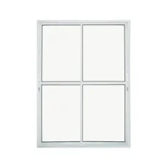 PORTA 7102 CORRER 2 FOLHAS 1,60X2,10 BRANCA DIREITA-RELI
