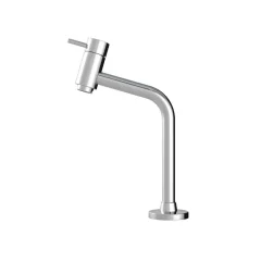 Torneira Pia Bancada Bica Baixa Metal 1/4 de Volta Real/Delta