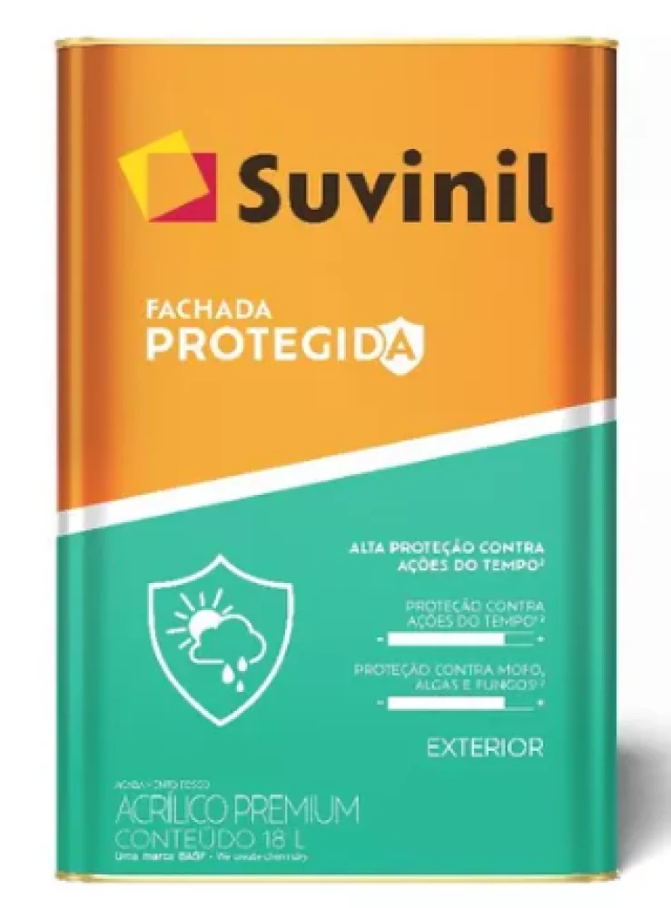 ACRILICO FOSCO FACHADA PROT 18L SUVINIL . CASTANHA PORT