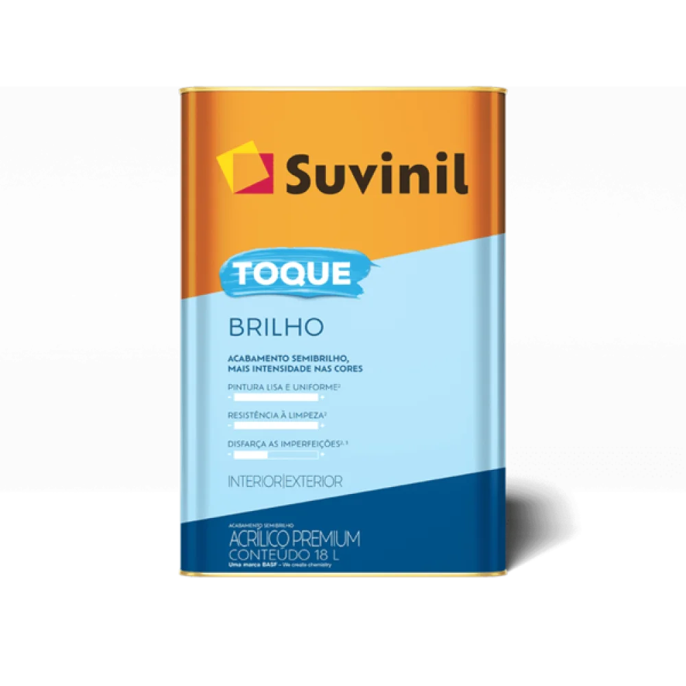 Acrílico Toque Brilho Algodão Egípcio 18L SUVINIL