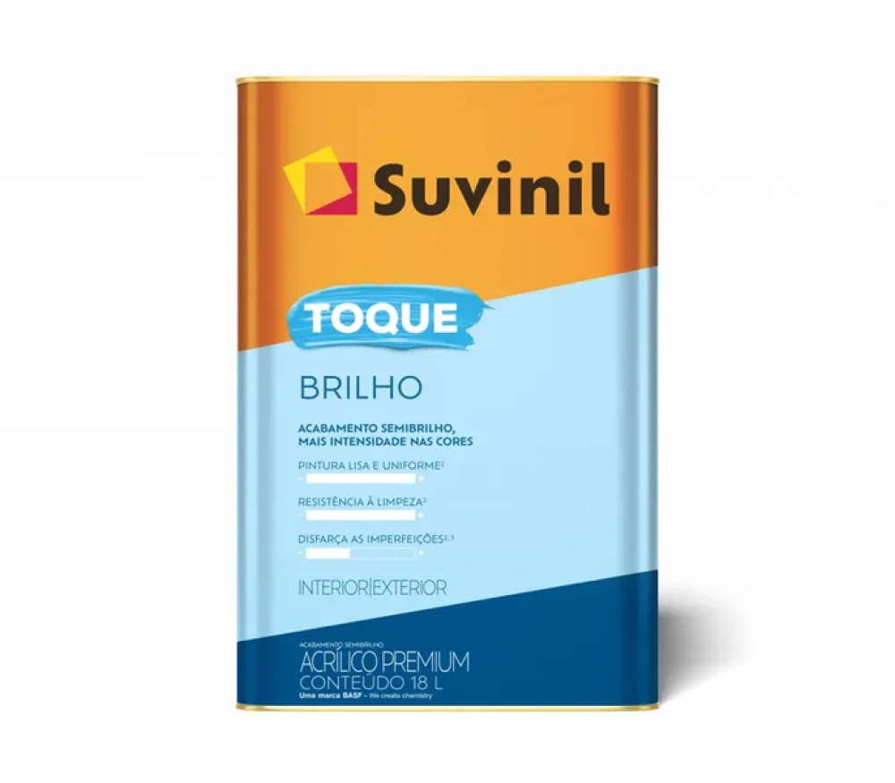 Acrílico Toque Brilho Cromio 18L SUVINIL