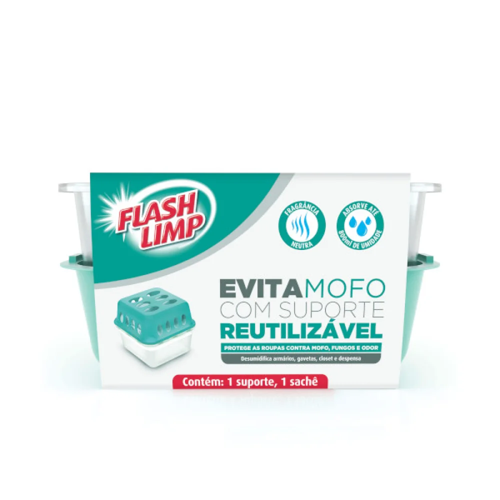 Anti Mofo Reutilizável 400g FLASH LIMP