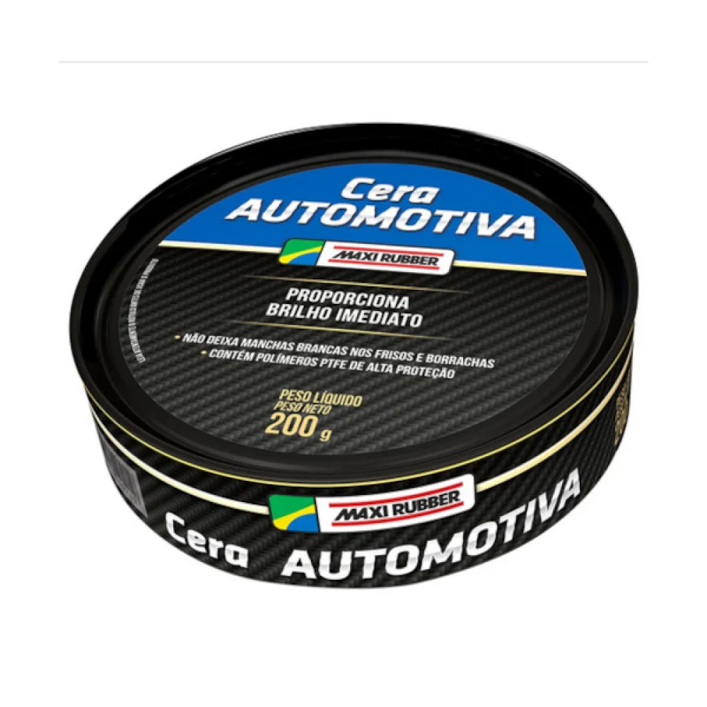 Cera Automotiva 200g MAXI RUBBER