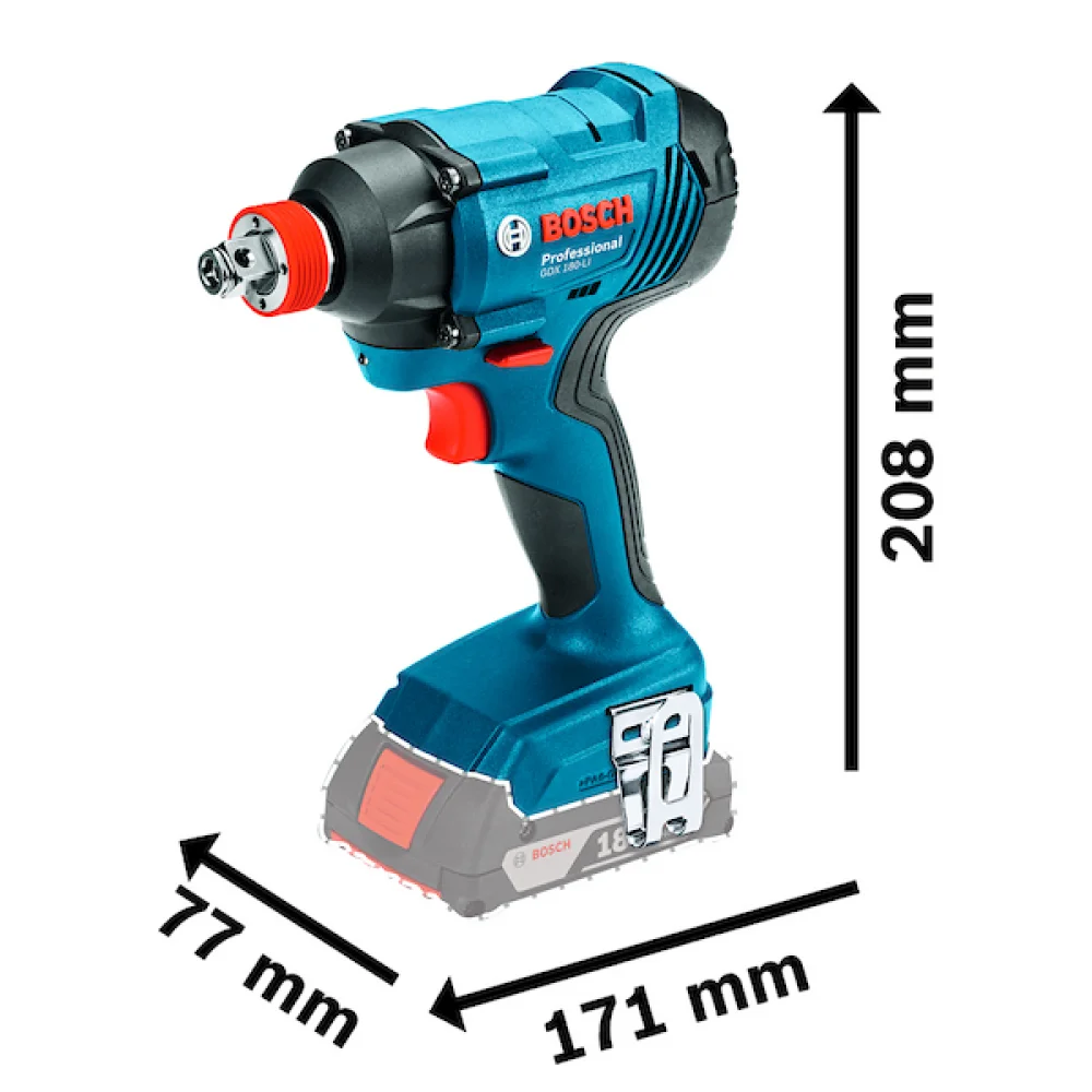 CHAVE IMPACTO BAT GDX180 18V 1/4 E 1/2" . .