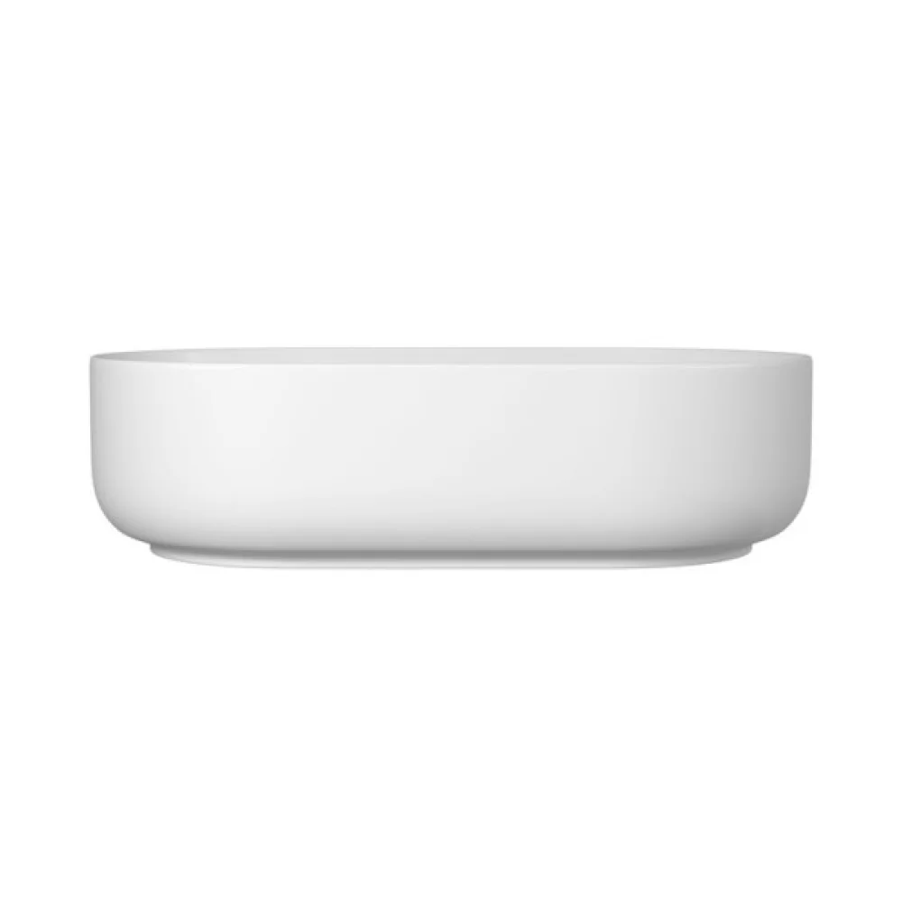 Cuba Oval de Apoio 50cm Branco DECA