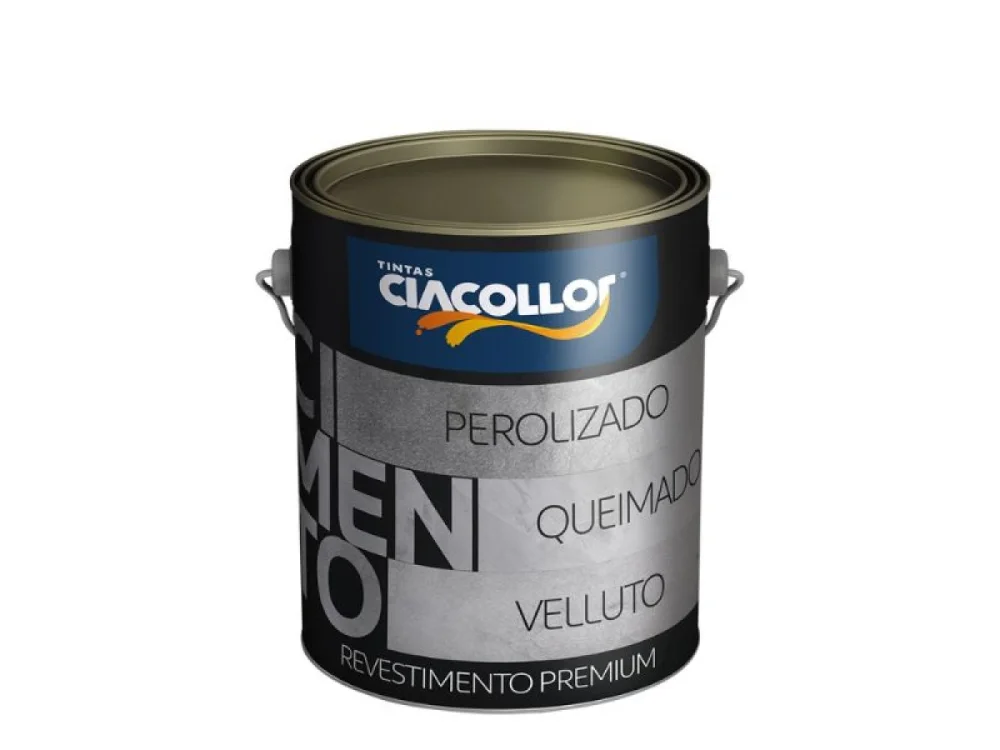 Efeito Cimento Velluto Interior 4,5 Kg Cores CIACOLLOR