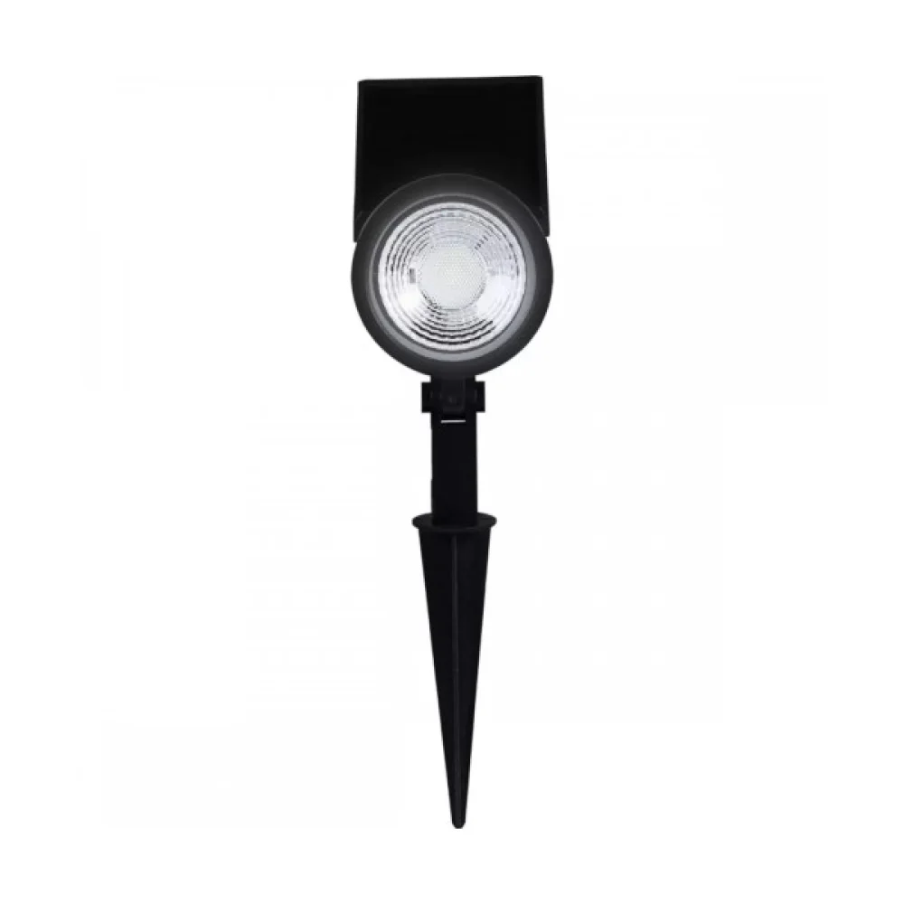 Espeto Spot Solar Led 6500K Bivolt Preto LIEGE