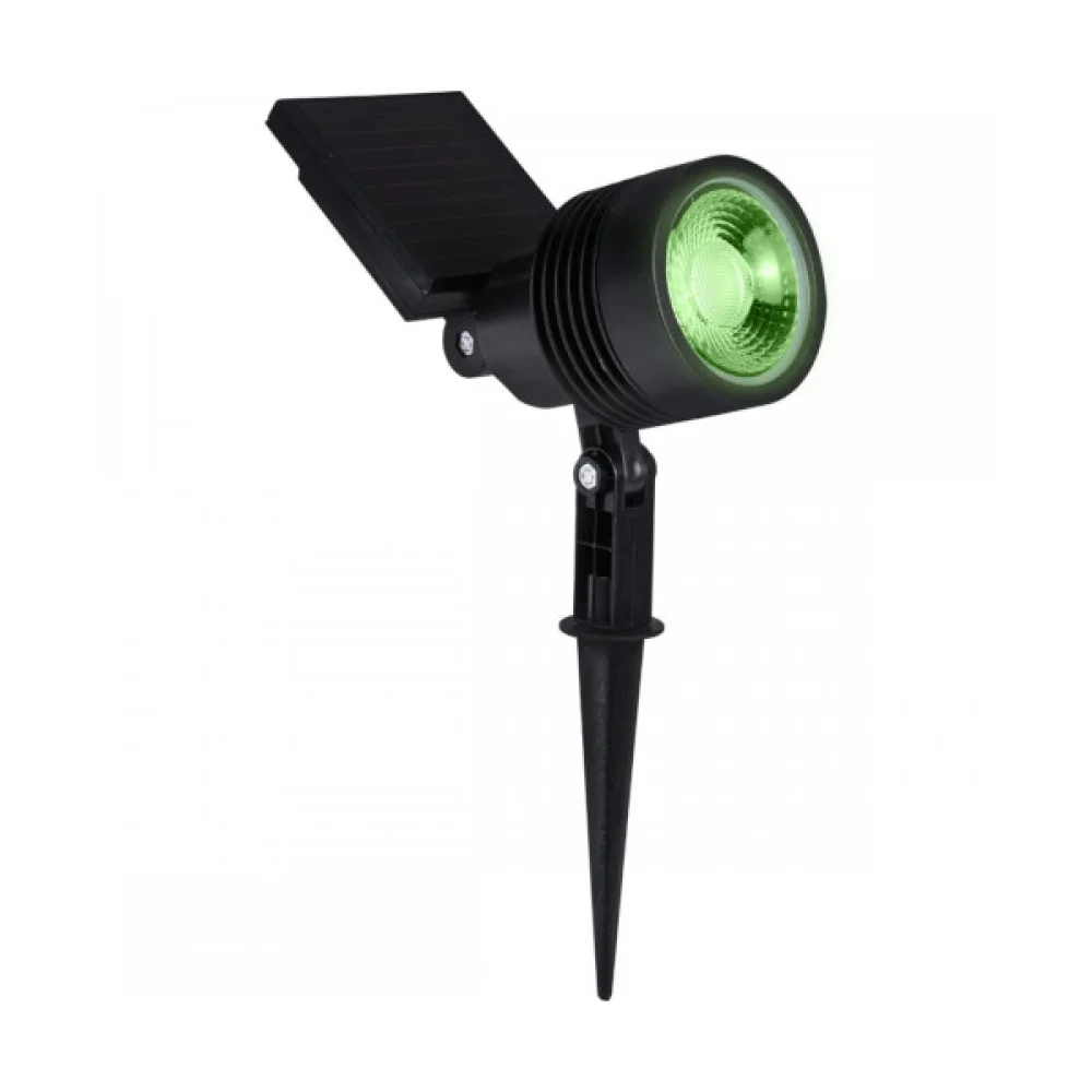 Espeto Spot Solar Led Bivolt Preto LIEGE