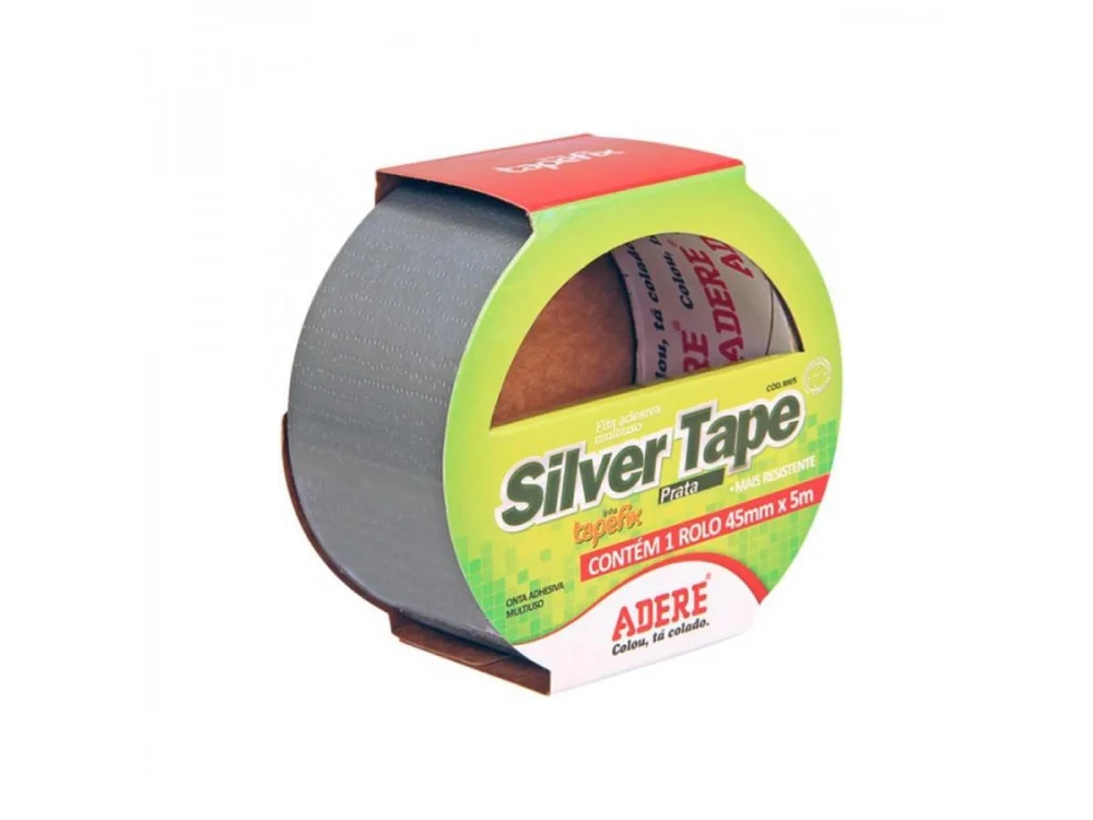 Fita adesiva silver tape 45mmx5m Adere