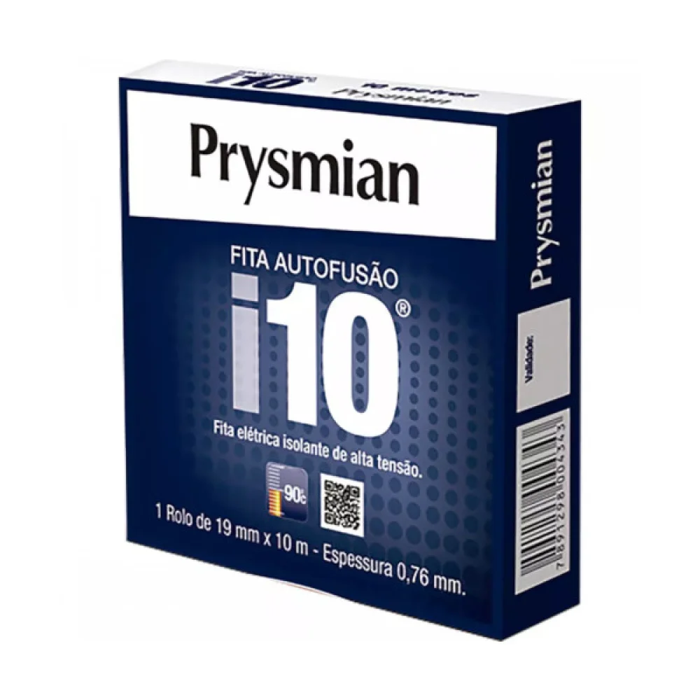 Fita Isolante I10 Autofusão 19mmx10m PRYSMIAN