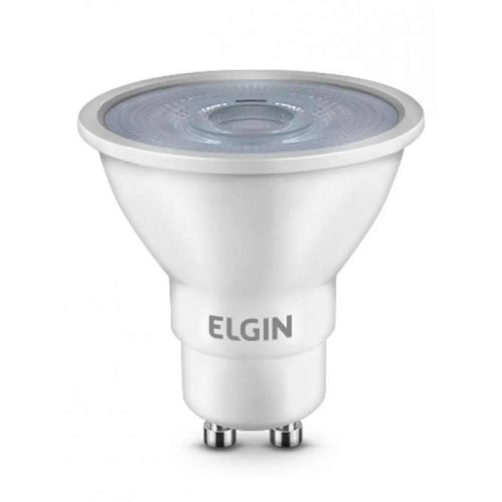 Lâmpada Dicroica LED GU10 4,8W 2700K Bivolt ELGIN