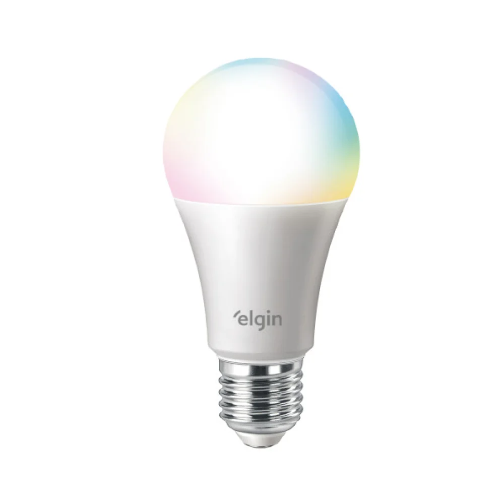 Lâmpada Led Smart Color 10W Bivolt Branco ELGIN