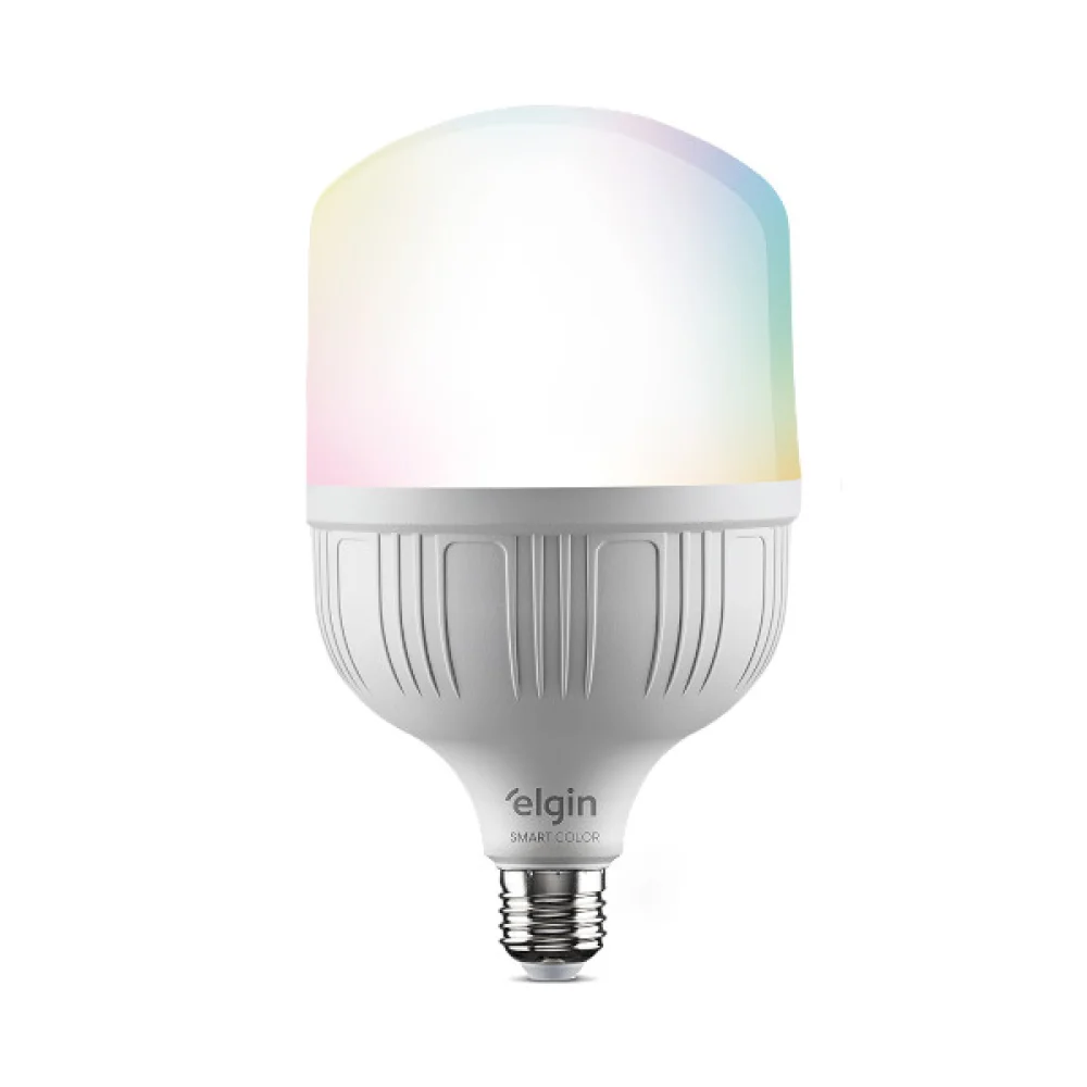 Lâmpada Led Smart Color 30W Bivolt Branco ELGIN