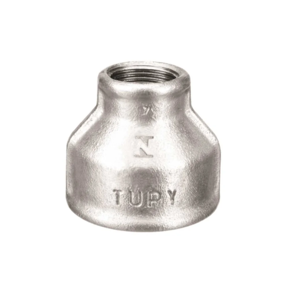 Luva de Redução em Ferro galvanizado 1.1/2x1" TUPY