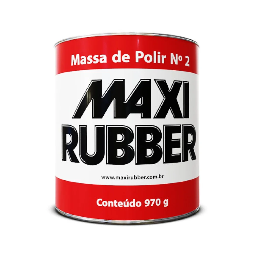 Massa de Polir N.2 970g MAXI RUBBER