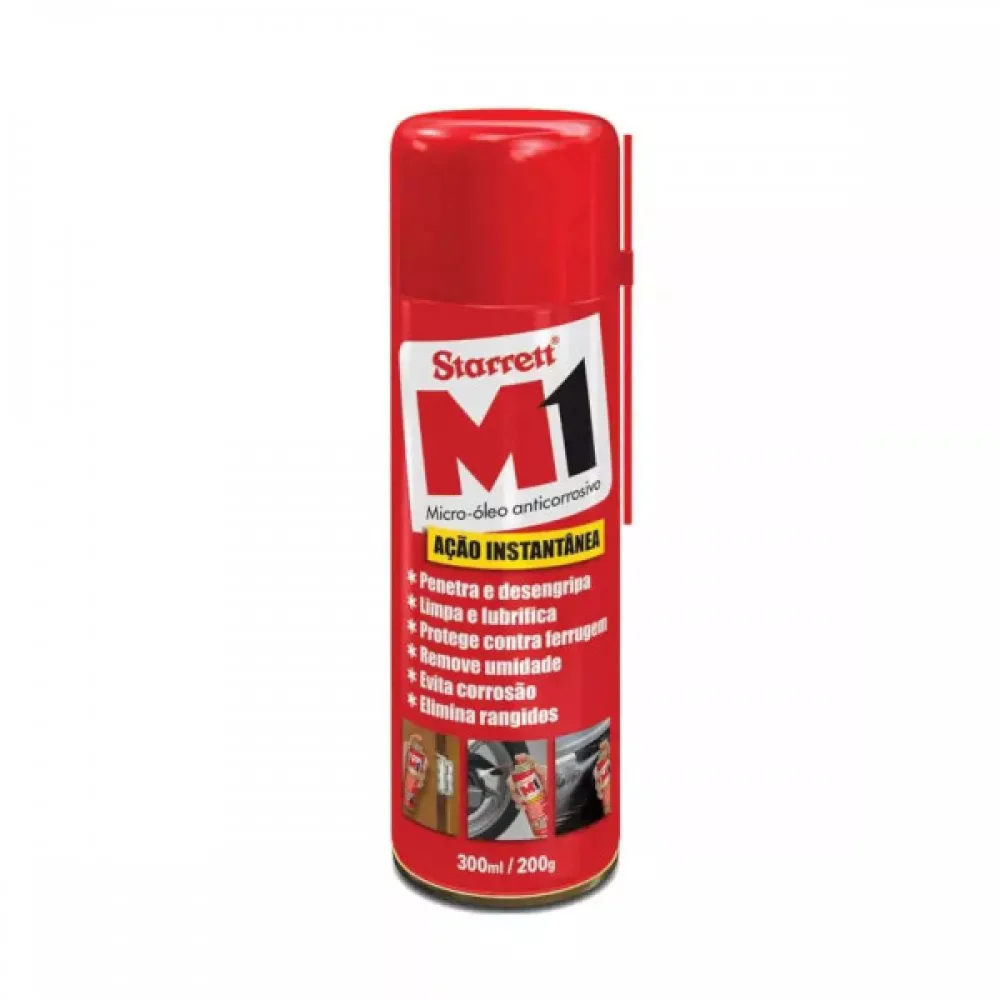 Micro-Óleo Anticorrosivo M1 Spray 300ml STARRETT