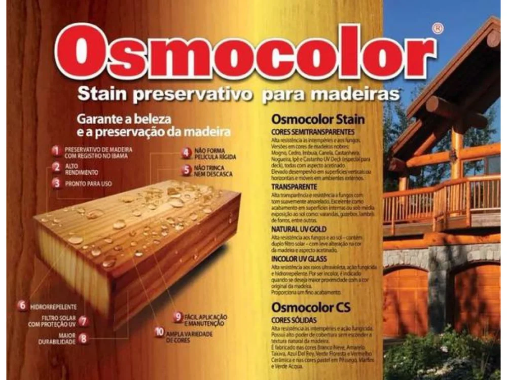 Osmolocor Semitransparente Castanheira 900ML MONTANA